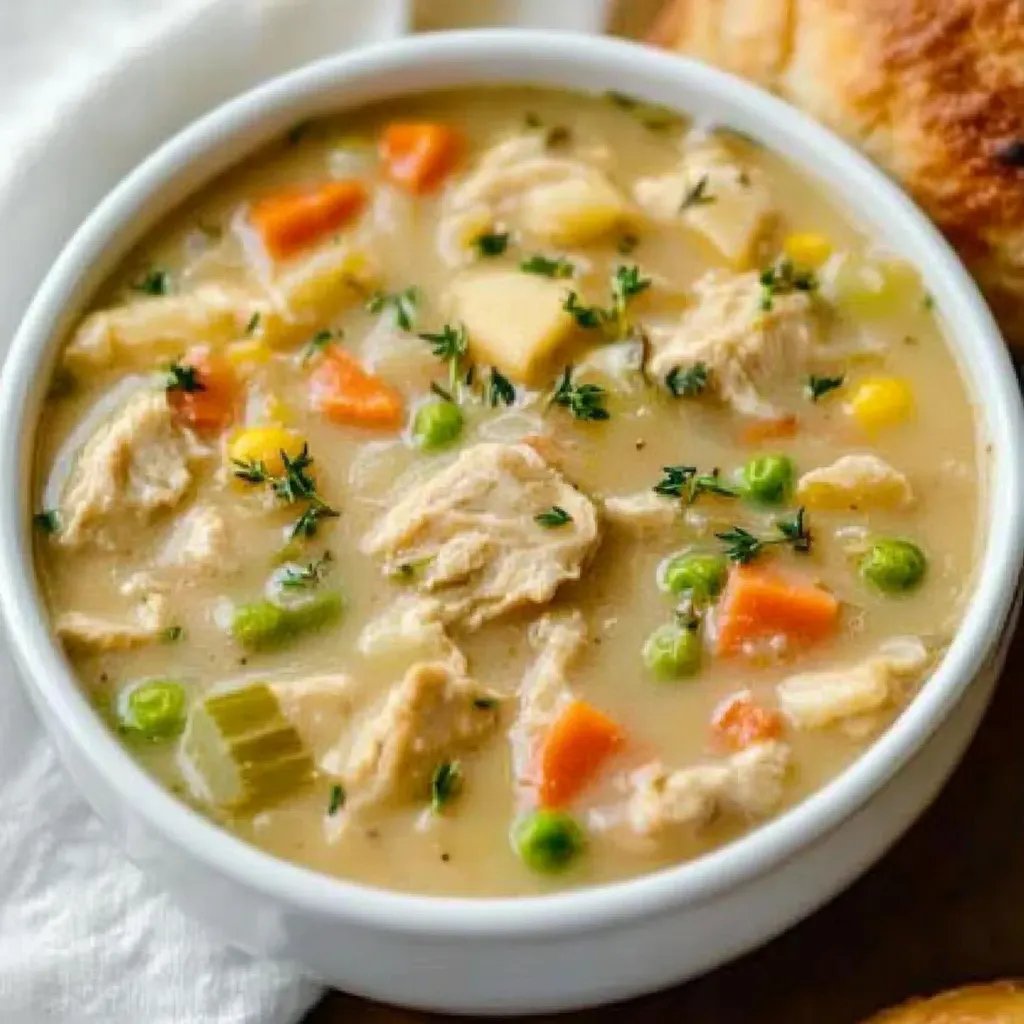 Chicken Pot Pie Soup Recipe