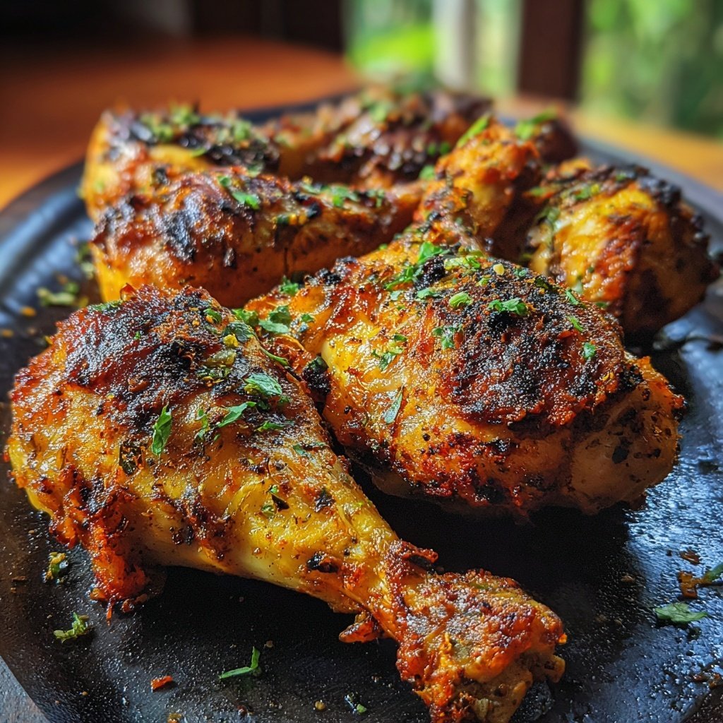 Crispy Oven Baked Drumstick Chicken