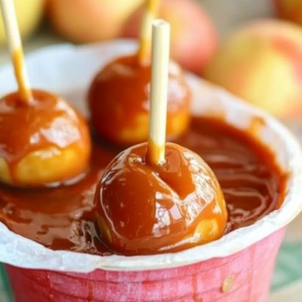 Mini Caramel Apple Dippers