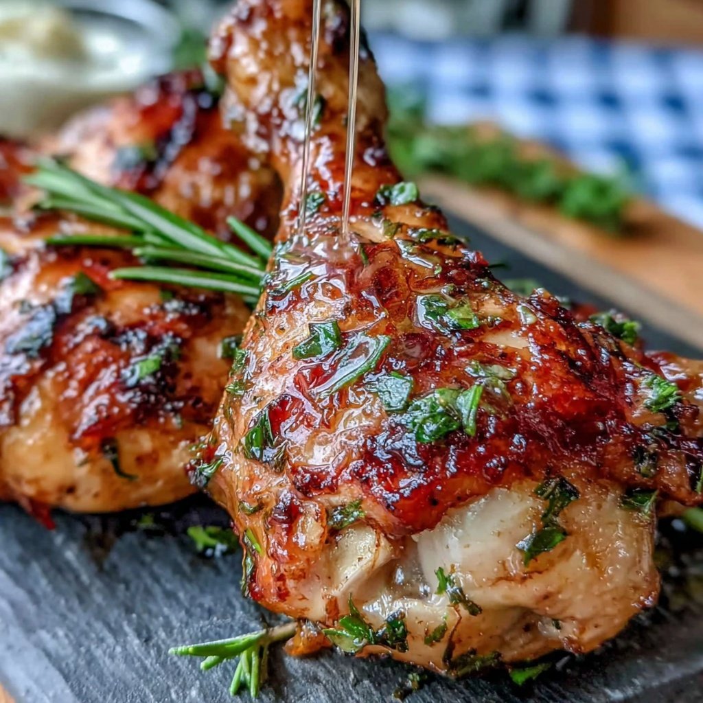Drumstick Chicken With Lemon Herb Marinade