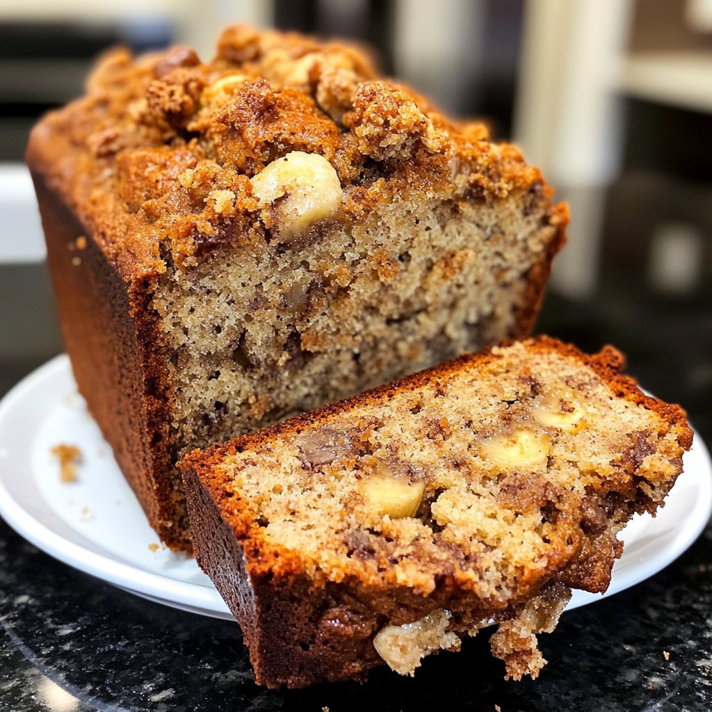 Easy Breakfast Banana Bread