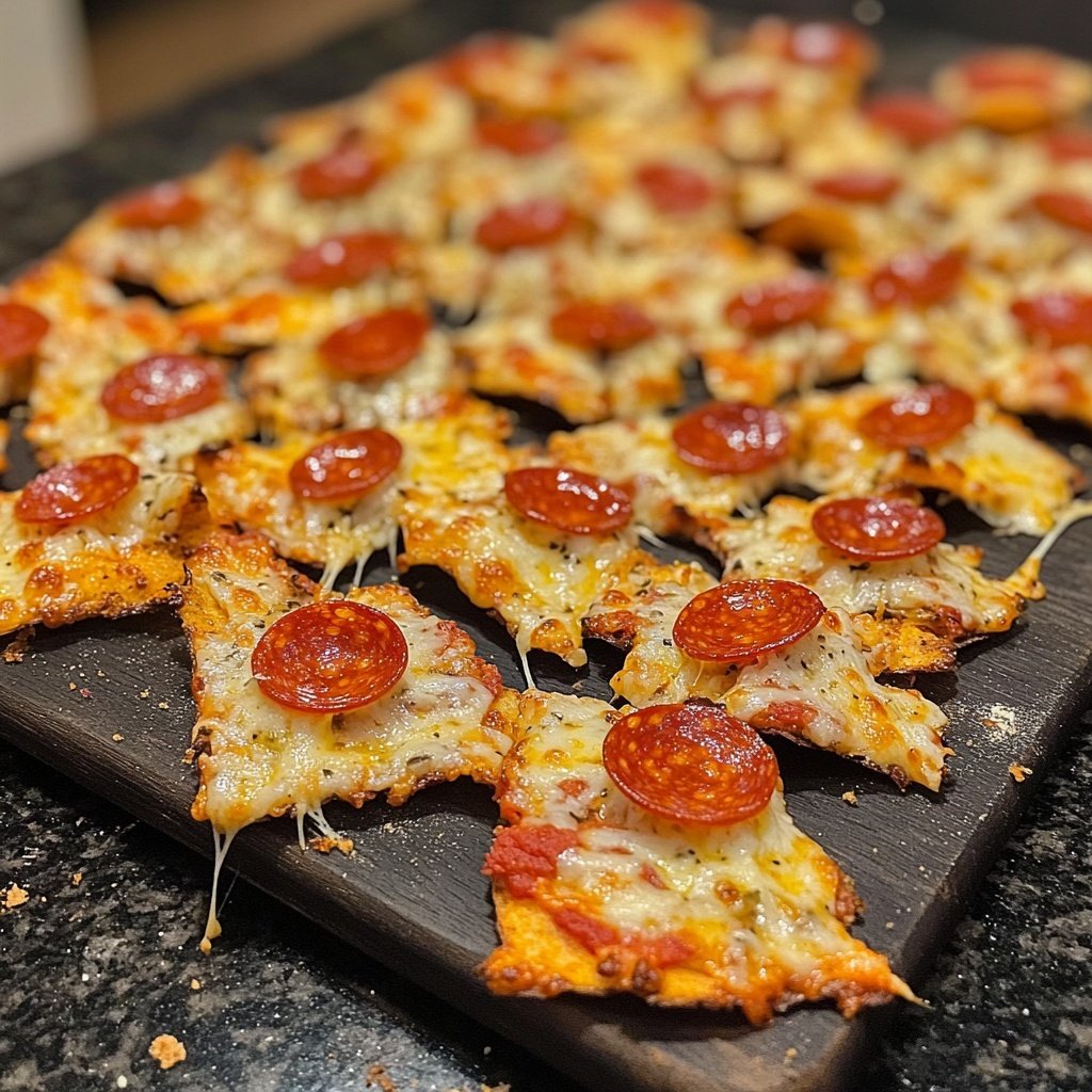 2 Ingredient Pizza Chips