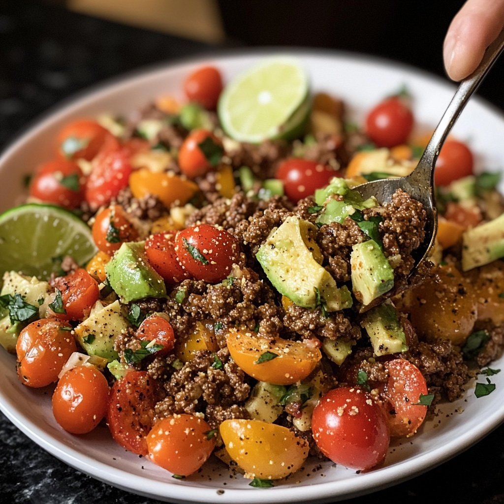 Ground Beef Burrito Bowls