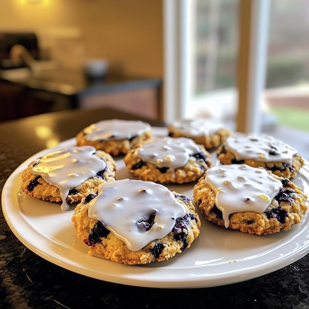 Lemon Blueberry Cookies