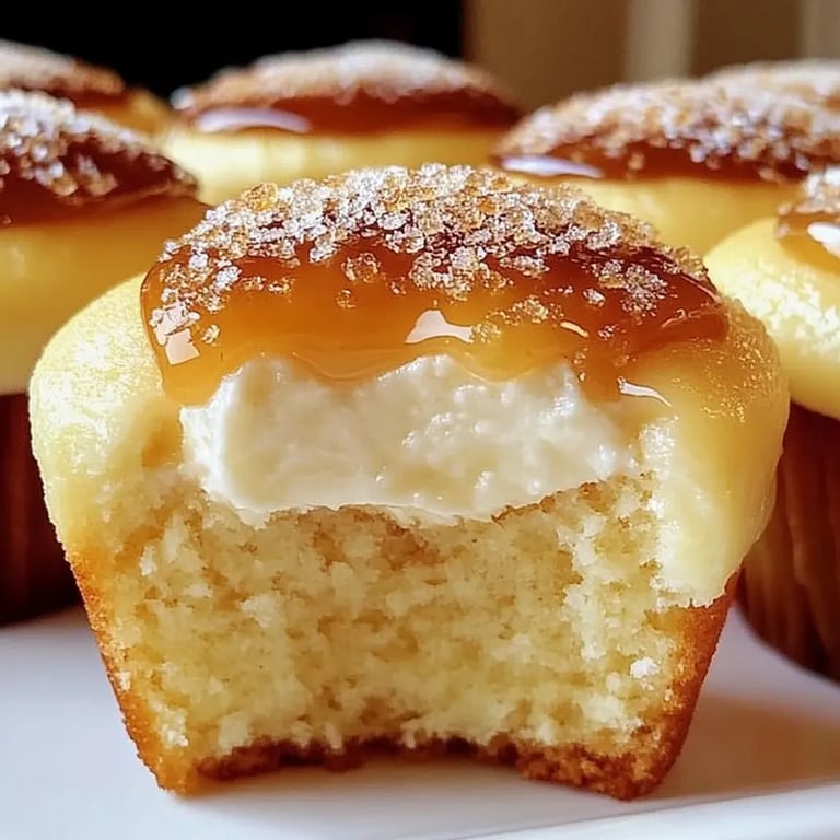 Delicious Vanilla Bean Crème Brûlée Cheesecake Cupcakes