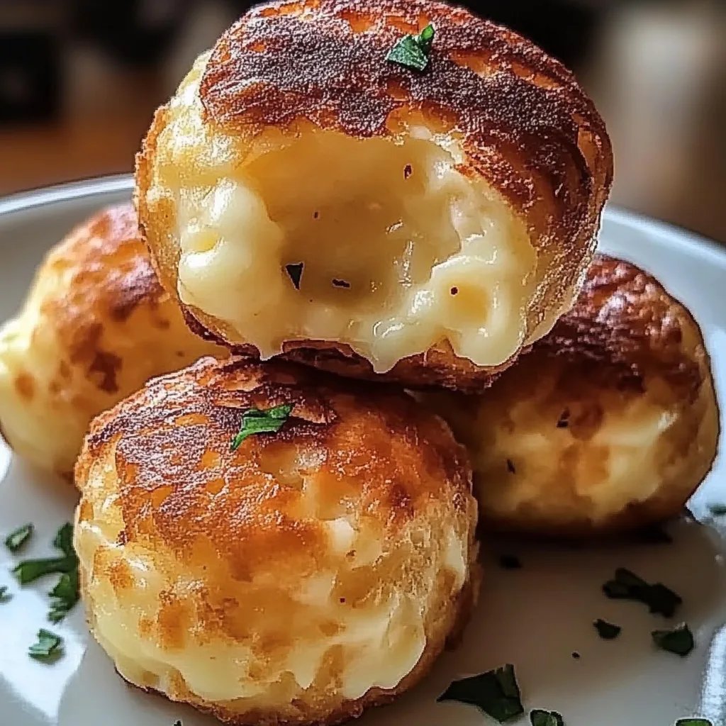 Mashed Potato Cheese Puffs