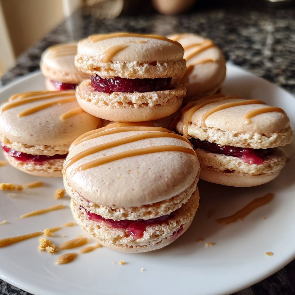 Valentines Treats Raspberry Macarons