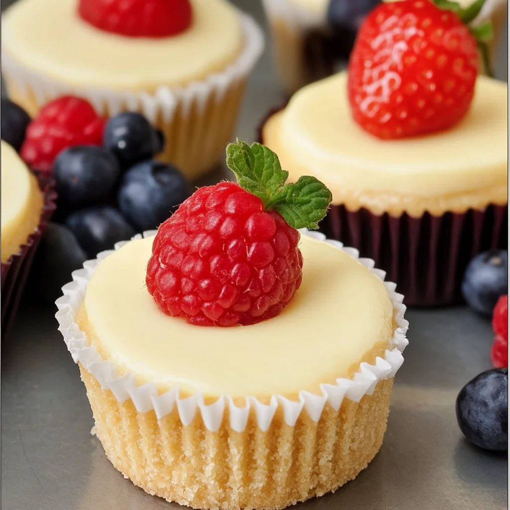 Easy Mini Cheesecakes