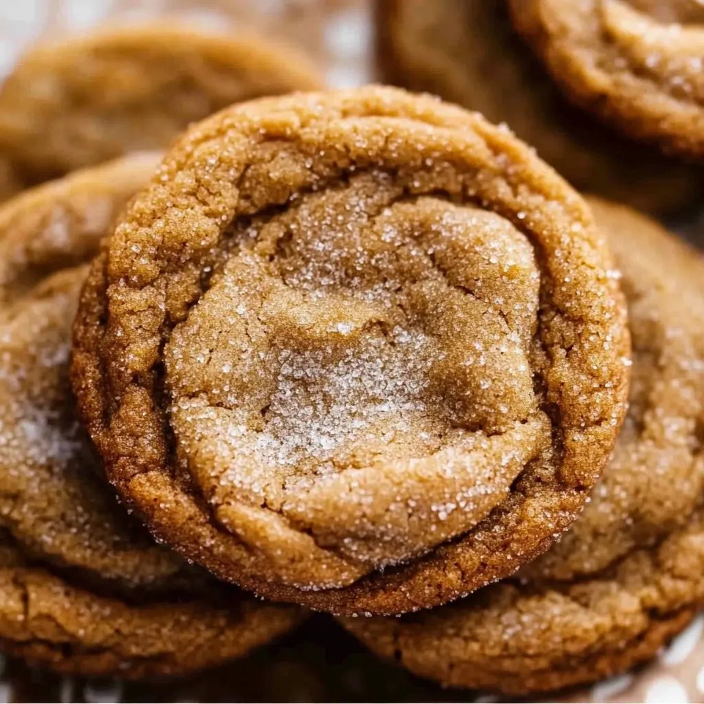 Brown Butter Pumpkin Snickerdoodle Cookies