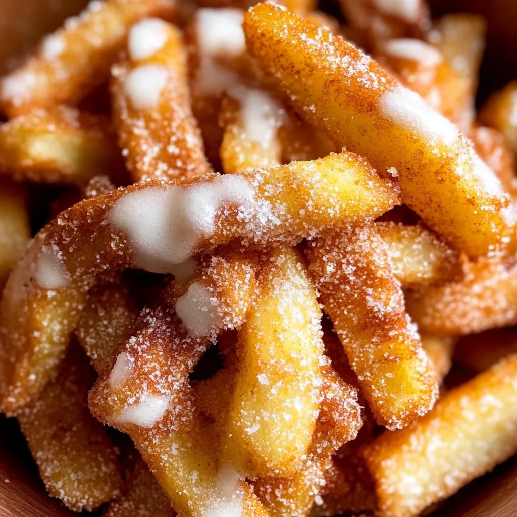 Air Fryer Apple Fries