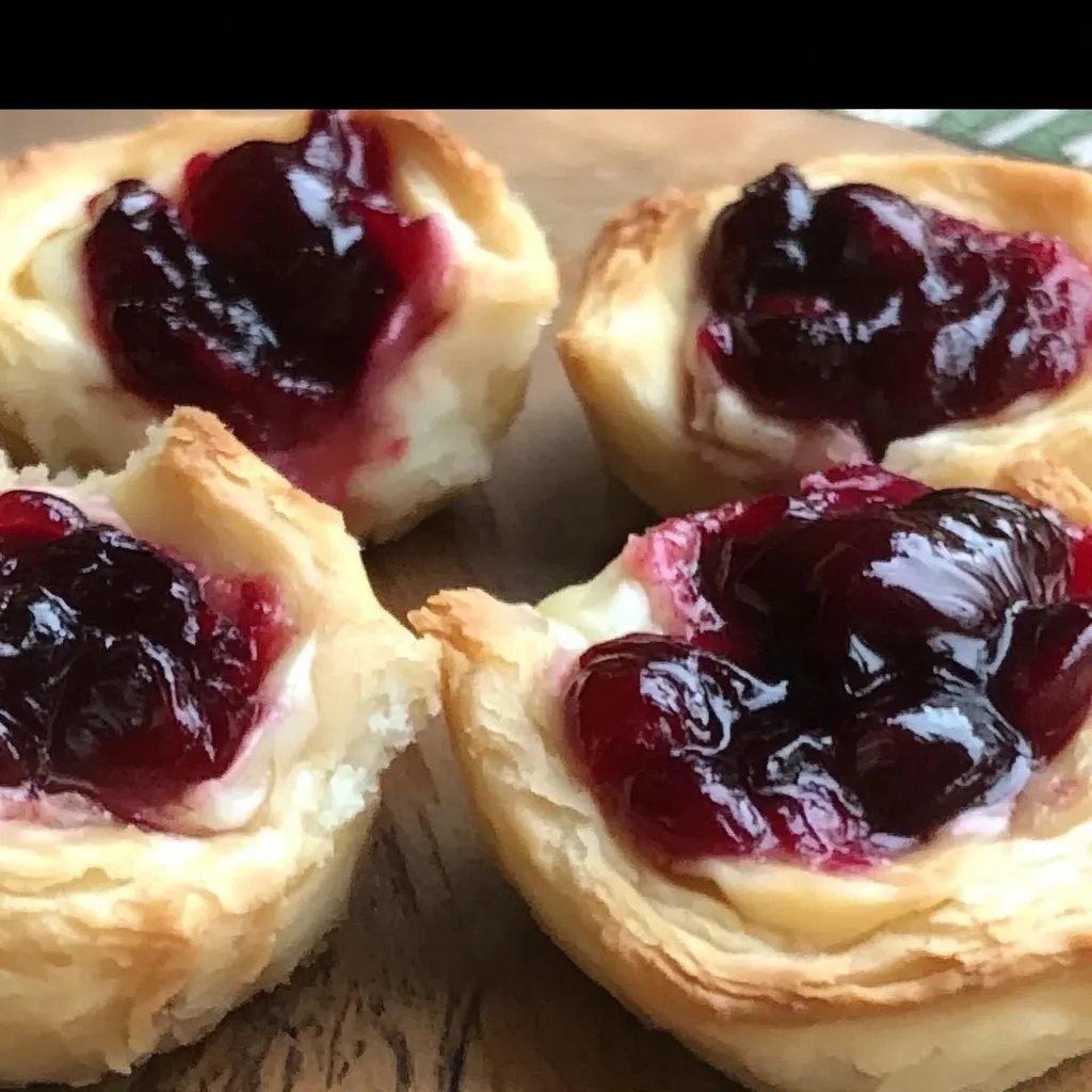 Cranberry Brie Bites